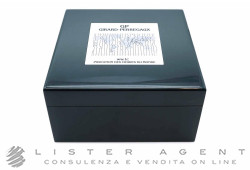 GIRARD PERREGAUX scatola in legno per orologio World Time WW.TC Power Reserve Ref. 49850-52-151-CCD. USATA!