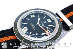 ICHNOS orologio Capo Testa automatico Limited Edition in acciaio Nero. USATO!