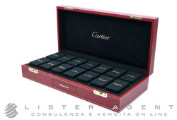 CARTIER scatola contenitore per orologi Montres PM completa per 14 orologi Ref. PLWA5119. USATA!