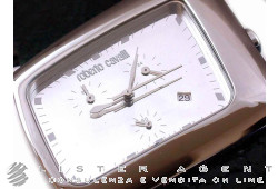 ROBERTO CAVALLI Curvi Chronograph in acciaio Specchio Ref. 7251902055. NUOVO!
