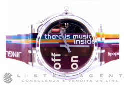SWATCH Musicall Jingleme melody by Candy Dulfer in plastica Ref. SLK118. NUOVO!