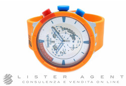 SWATCH Launch Big Bold Chrono Bioceramic Ref. SB04Z401. NUOVO!