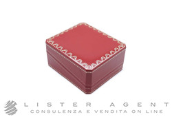 CARTIER scatola per orologio Santos in pelle rossa Ref. 519. NUOVA!