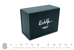 LONGINES scatola per orologio Rodolph in plastica nera. NUOVA!