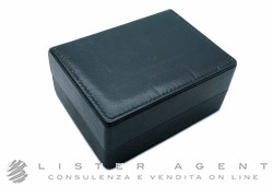 VACHERON CONSTANTIN scatola per orologio in pelle nera senza cuscino. USATA!