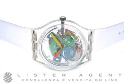 SWATCH Standard Gents Jelly Piano in plastica trasparente Ref. GZ159. NUOVO!