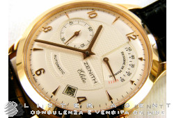 ZENITH Elite Riserva di carica in oro rosa 18Kt Argentè AUT Ref. 181125685-01.C490. NUOVO!