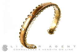 LAURENT GANDINI bracciale in argento 925 e oro rosa 9Kt. NUOVO!