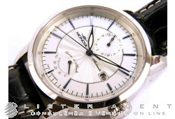 MONDIA Riserva di carica Gmt in acciaio Argenté AUT Ref. 1-632-1. NUOVO!