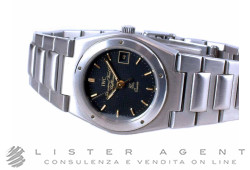 IWC Ingenieur Lady in acciaio Nero Quarzo. NUOVO!