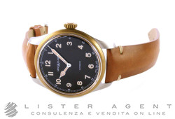 MONTBLANC 1858 Automatic in acciaio e bronzo Nero AUT Ref. 116241. NUOVO!