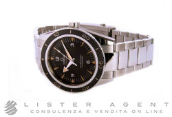 OMEGA Seeamaster 300 Automatico in acciaio Nero AUT Ref. 23330412101001. NUOVO!