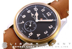 MONTBLANC 1858 Automatic Dual Time in acciaio e bronzo Nero AUT Ref. 116479. NUOVO!