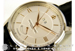 BAUME & MERCIER Classima Riserva di Carica in acciaio Argenté AUT Ref. M0A10142. NUOVO!