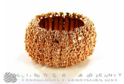 1,618 DEMARIA anello a molla in bronzo laminato oro rosa Ref. ANCAVIAR1. NUOVO!