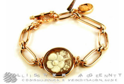 VANTO bracciale in argento 925 laminato oro rosa con cammeo Ref. BR1560AG. NUOVO!