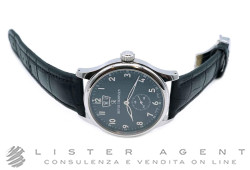 REVUE THOMMEN Gran Date Automatico in acciaio Nero AUT. NUOVO!