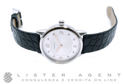 MONTBLANC Bohème in acciaio Argenté con diamanti Ref. 123868. NUOVO!