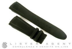 GIRARD PERREGAUX cinturino in caucciù nero MM 24,00/18,00. NUOVO!