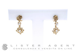 GUCCI orecchini Flora Flowers MM15 in oro rosa 18Kt con diamanti Ref. YBD70269100100U. NUOVI!