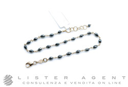 TICCHI bracciale in oro rosa 18Kt e diamanti neri ct 4.50 Ref. BB00415. NUOVO!