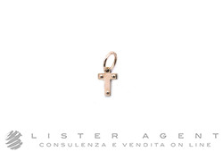 LE BEBE' ciondolo lettera T in oro rosa 9Kt e argento 925 Ref. LBB170-T NUOVO!