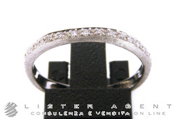 MARCO BICEGO anello Pianeti in oro bianco 18Kt con diamanti ct 0,30 Mis 17,5 Ref. AB438B. NUOVO!