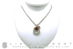 GUCCI collana Horsebit in argento 925 e bamboo Ref. YBB284238001. NUOVA!