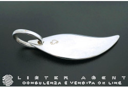 DODO by Pomellato ciondolo Piuma in argento 925. NUOVO!