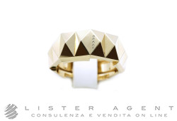 GUCCI anello Link to love 9MM in oro giallo 18Kt Misura 17 Ref. YBC702379001017. NUOVO!