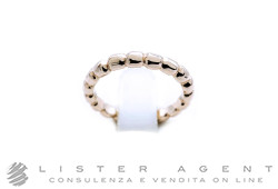 DODO anello Granelli in oro rosa 9Kt Misura 12 Ref. DAC3002-GRANX_0009R. NUOVO!