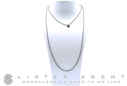 DODO by Pomellato collana in titanio e oro rosa 9Kt CM 80 Ref. DC9/T/80. NUOVA!