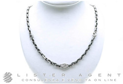 GUCCI collana Interlocking G in argento 925 Ref. YBB1694100100U. NUOVA