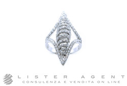 MAGIA anello in oro bianco 18Kt e diamanti ct 1.50G Vs Misura 21. NUOVO!