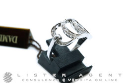 DAMIANI anello Damianissima in oro bianco 18Kt e diamanti ct 0,10 Misura 16 Ref. 20023958. NUOVO!