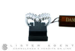 DAMIANI anello Forme della femminilità in platino con diamanti taglio Marquise ct 1.27 H Misura 15 Ref. 20014365. NUOVO!