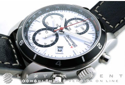 EBERHARD & CO Champion V Cronografo Automatico in acciaio Bianco Ref. 31063CP. NUOVO!