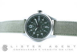 HAMILTON Khaki Field Automatico in acciaio Verde AUT Ref. H70595963. NUOVO!