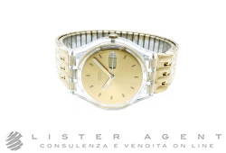 SWATCH Standard Gents & Ladies Beduine in plastica Champagne Ref. GK730. NUOVO!