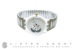 SWATCH Standard Gents & Ladies Dates in Circles in plastica Argenté Ref. GK417. NUOVO!
