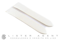 CARTIER cinturino in tela di colore bianco ansa MM 17 Ref. KD25X105. NUOVO!