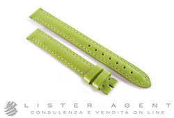 CARTIER cinturino in pelle di vitello verniciato verde pistacchio ansa MM 12 Ref. KD32A697. NUOVO!