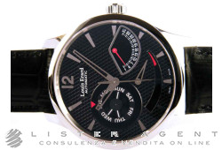 LOUIS ERARD 1931 Data Retrograda Automatico in acciaio Nero AUT Ref. 87221AA02. NUOVO!