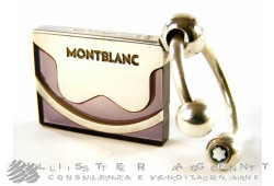 MONTBLANC portachiavi in argento 925 Ref. 8707. NUOVO!