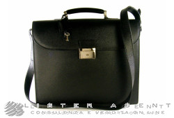 PINEIDER cartella porta computer City Chic C.C. in pelle nera Ref. CC0103056. NUOVO!