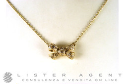 POMELLATO collana Forever in oro bianco 18Kt e diamanti Brown ct 0,32 Ref. FA801O2BR. NUOVA!