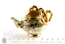 POMELLATO ciondolo Five O'Clock in argento 925 e oro rosa 18Kt Ref. MB10807AFIOR. NUOVO!