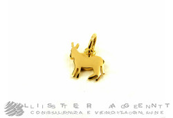 DODO by Pomellato ciondolo Asino piccolo in oro giallo 18Kt. NUOVO!