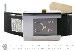 POMELLATO orologio Stress lady in acciaio con diamanti. NUOVO!