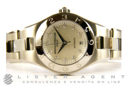 BAUME & MERCIER Linea lady in acciaio AUT Ref. M0A010113. NUOVO!